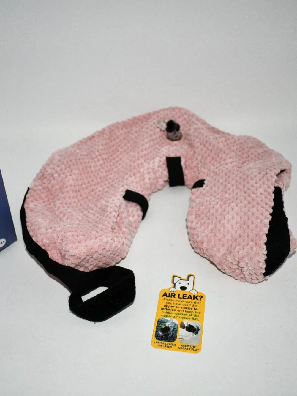 Loflaze Inflatable Dog Recovery Collar, Donut Cone, Pink, Medium, NWT